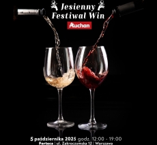 Degustacja Win Jesiennego Festiwalu Auchan 2025